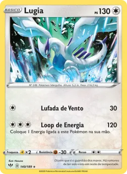 Lugia 140 Escuridão Incandescente