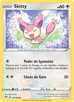 Skitty 141 Escuridão Incandescente