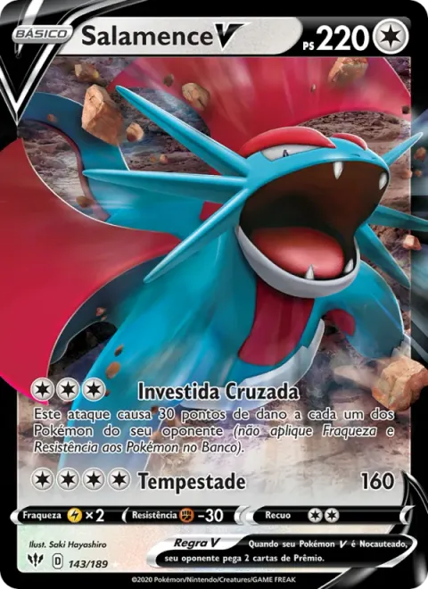 Salamence V 143/189
