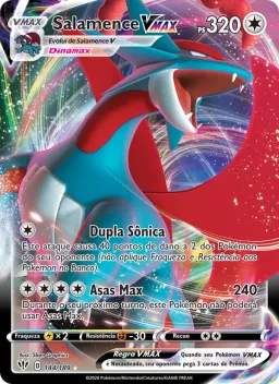 Salamence VMAX 144 Escuridão Incandescente