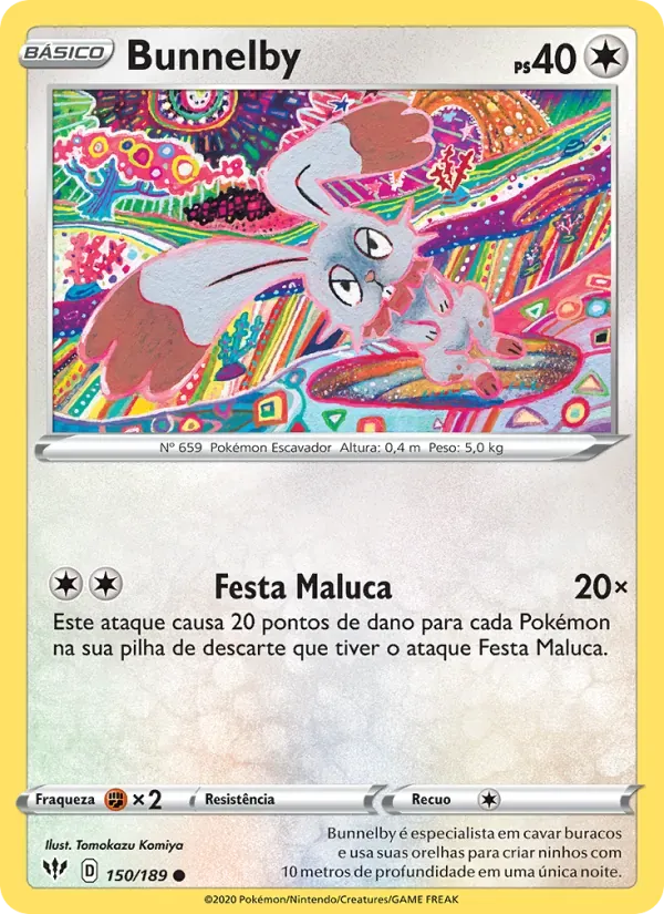 Bunnelby 150/189 Escuridão Incandescente