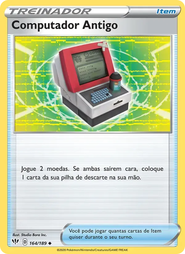 Computador Antigo 164/189 Escuridão Incandescente