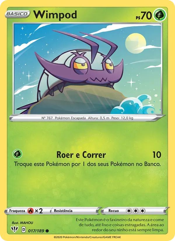 Wimpod 17/189 Escuridão Incandescente