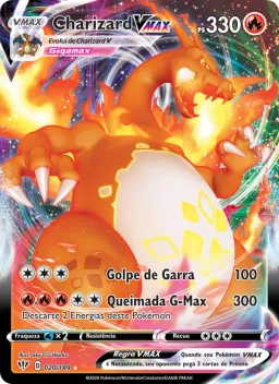 Charizard VMAX 20 Escuridão Incandescente