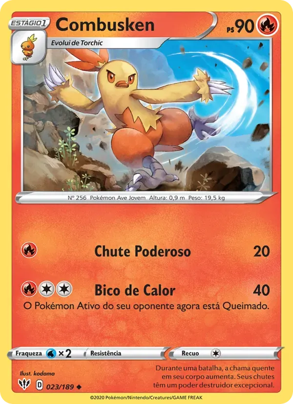 Combusken 23/189 Escuridão Incandescente