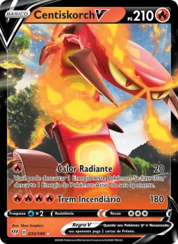 Centiskorch V 33 Escuridão Incandescente