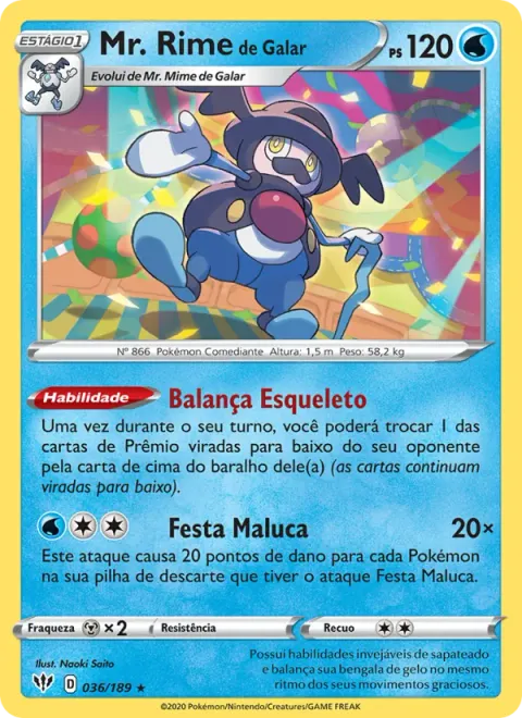 Mr. Rime de Galar 36/189