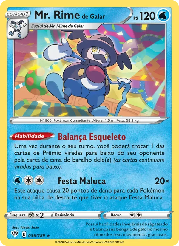 Mr. Rime de Galar 36/189 Escuridão Incandescente