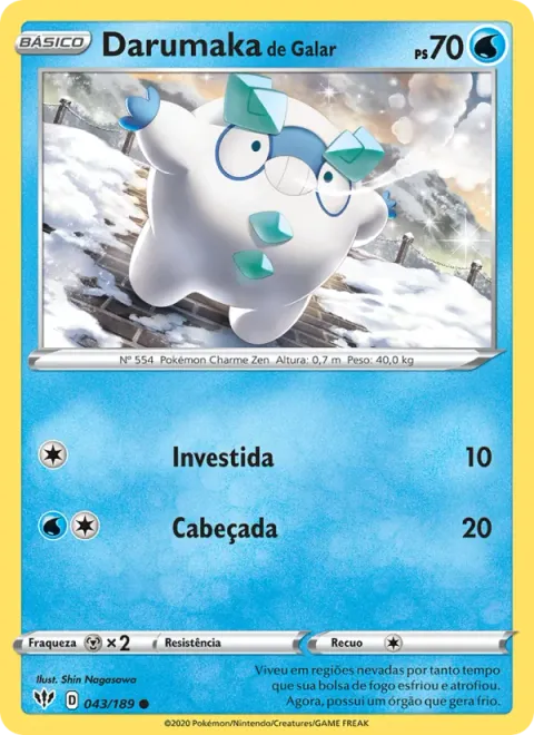 Darumaka de Galar 43/189