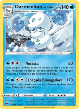 Darmanitan de Galar 44 Escuridão Incandescente