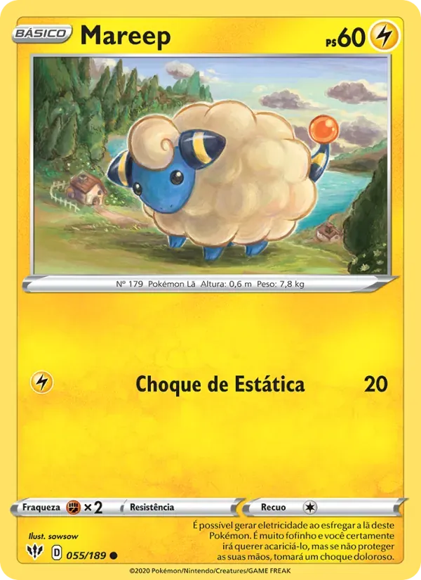 Mareep 55/189 Escuridão Incandescente