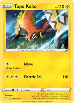 Tapu Koko 61 Escuridão Incandescente