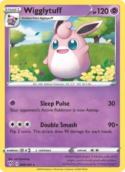 Wigglytuff 68 Escuridão Incandescente