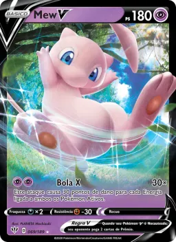 Mew V 69 Escuridão Incandescente