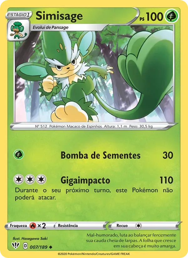 Simisage 7/189 Escuridão Incandescente
