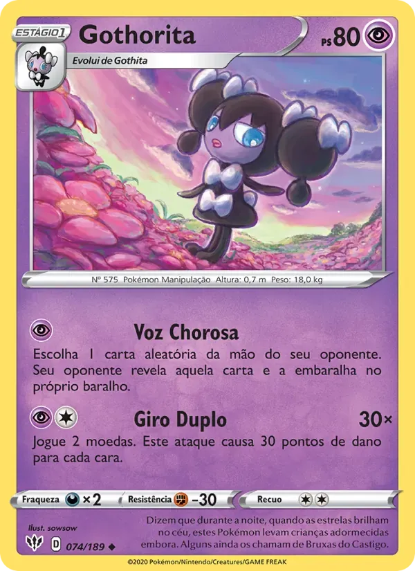 Gothorita 74/189 Escuridão Incandescente