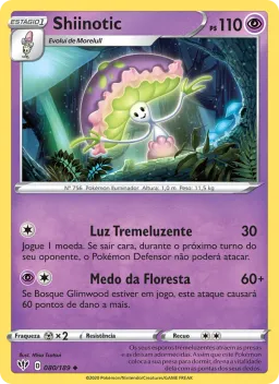Shiinotic 80 Escuridão Incandescente