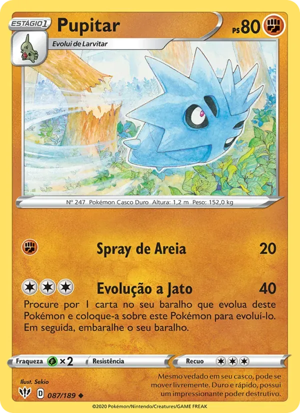 Pupitar 87/189 Escuridão Incandescente