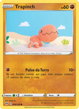 Trapinch 89 Escuridão Incandescente
