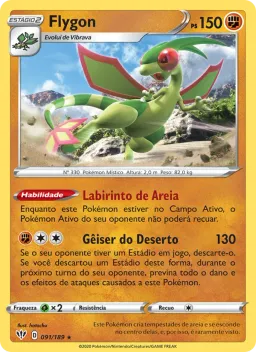 Flygon 91 Escuridão Incandescente