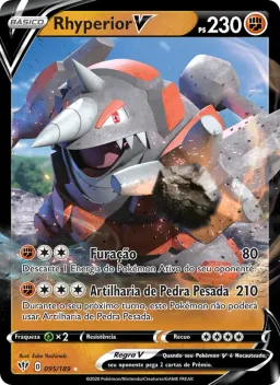 Rhyperior V 95 Escuridão Incandescente