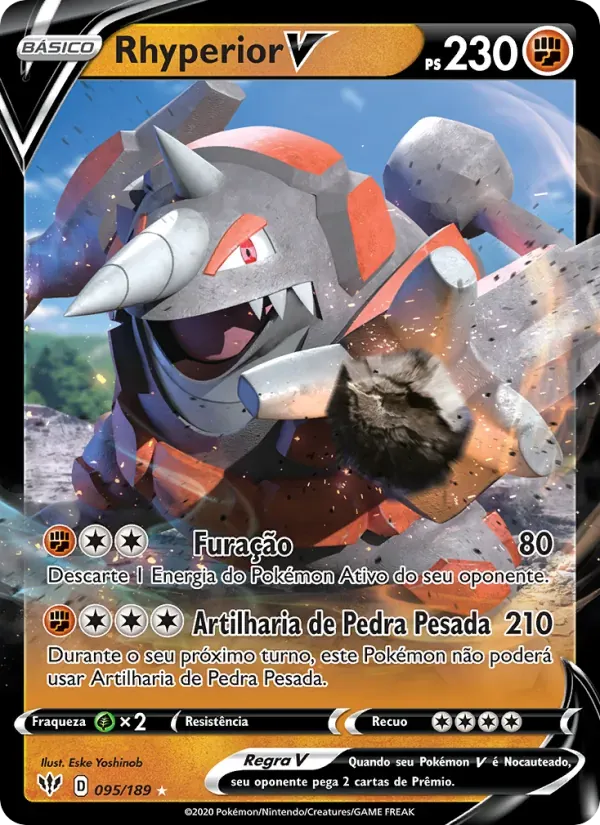 Rhyperior V 95/189 Escuridão Incandescente