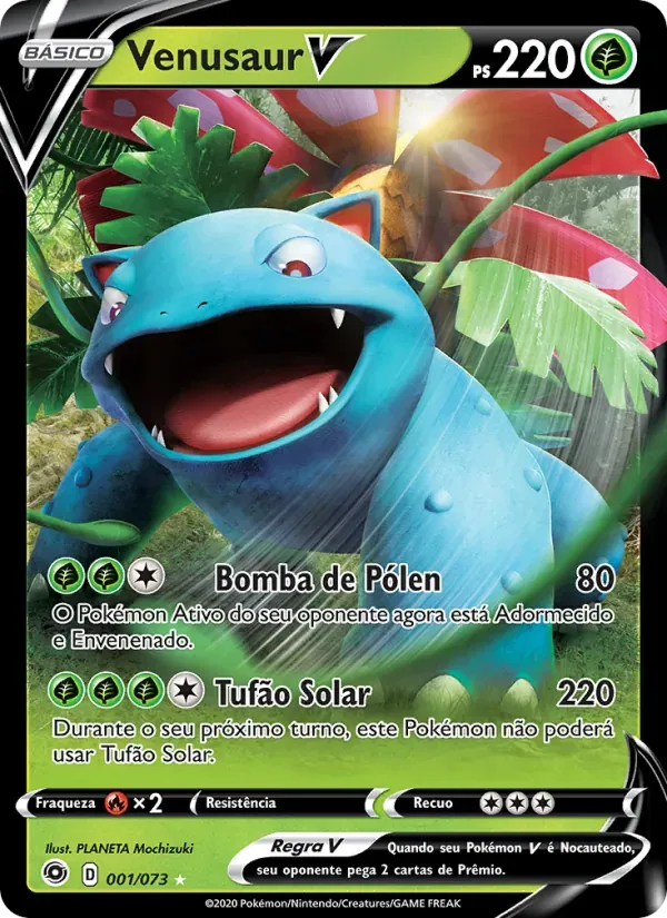 Venusaur V 1/73 Caminho do Campeão