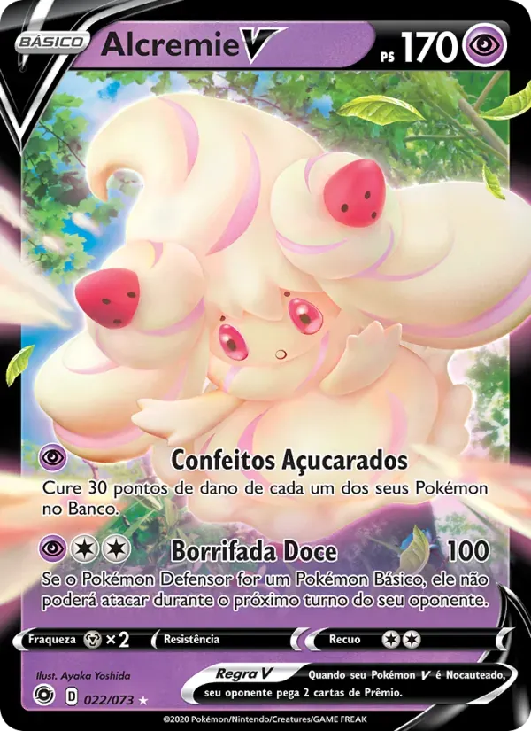 Alcremie V 22/73 Caminho do Campeão
