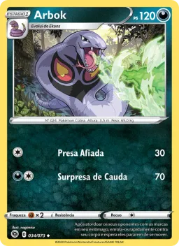 Arbok 34 Caminho do Campeão