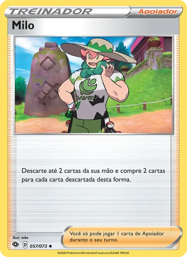 Milo 57/73 Caminho do Campeão