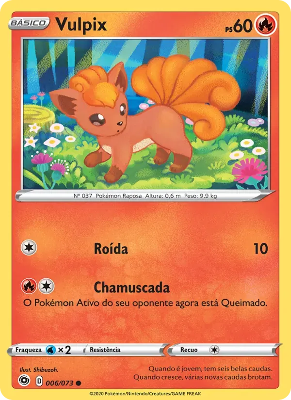 Vulpix 6/73 Caminho do Campeão