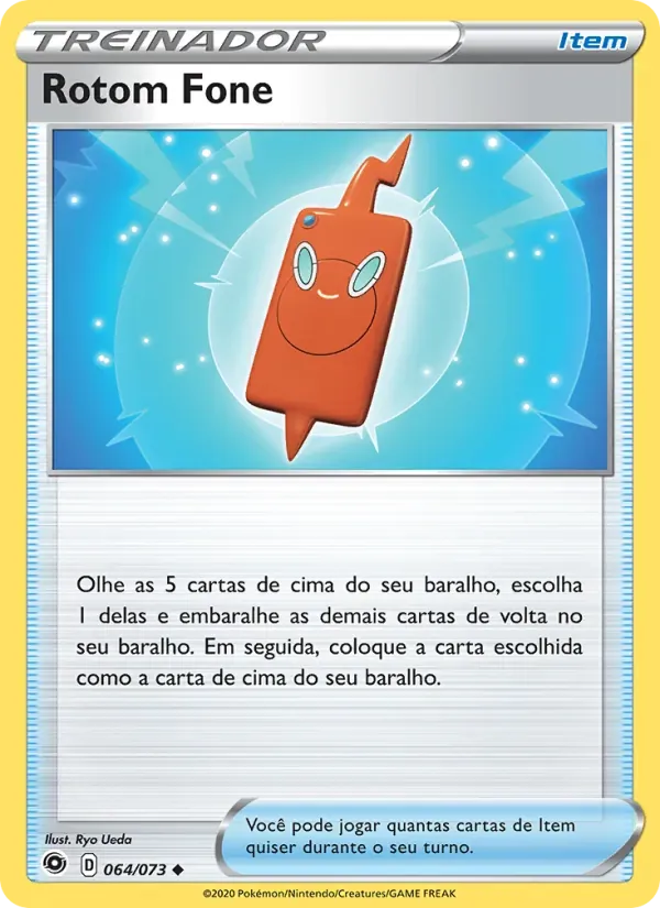 Rotom Fone 64/73 Caminho do Campeão