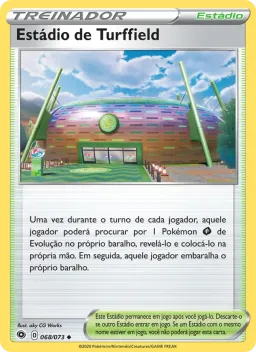 Estádio de Turffield 68 Caminho do Campeão