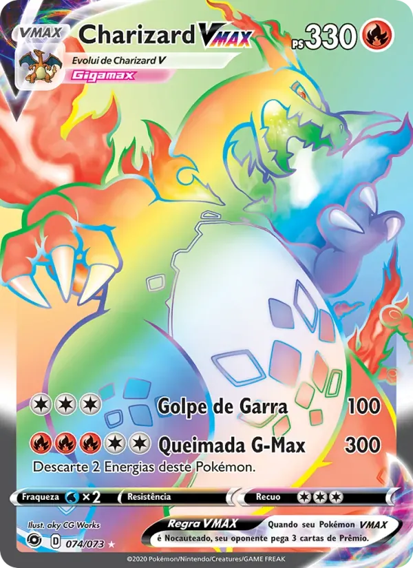 Charizard VMAX 74/73 Caminho do Campeão