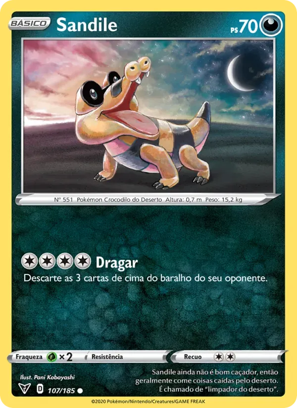 Sandile 107/185 Voltagem Vívida