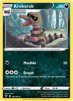 Krokorok 108 Voltagem Vívida