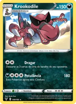 Krookodile 109 Voltagem Vívida