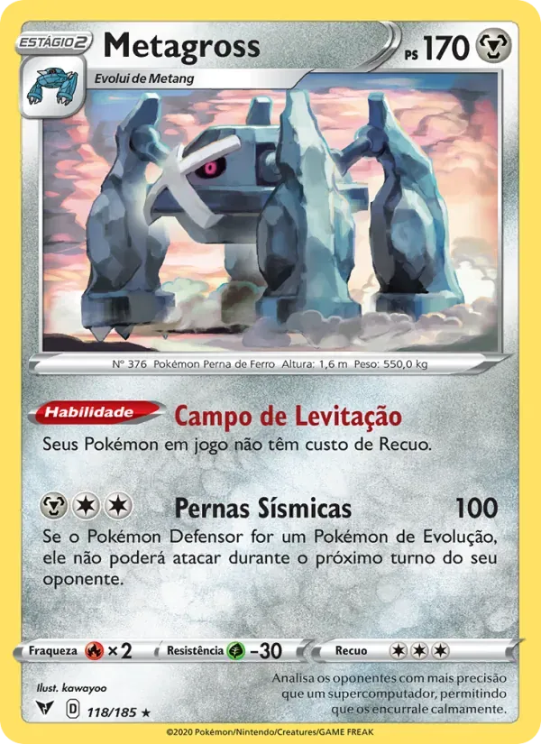 Metagross 118/185 Voltagem Vívida