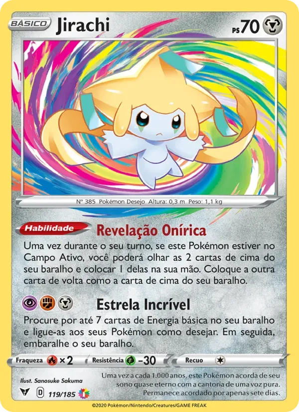 Jirachi 119/185 Voltagem Vívida