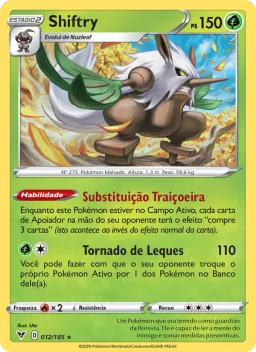 Shiftry 12 Voltagem Vívida