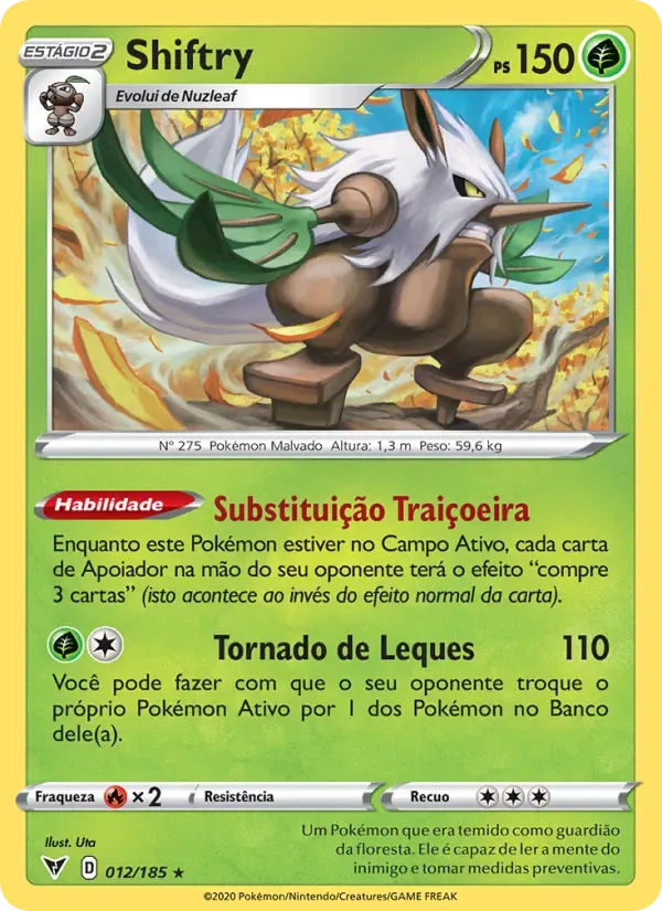 Shiftry 12/185 Voltagem Vívida