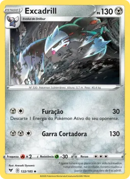 Excadrill 122 Voltagem Vívida