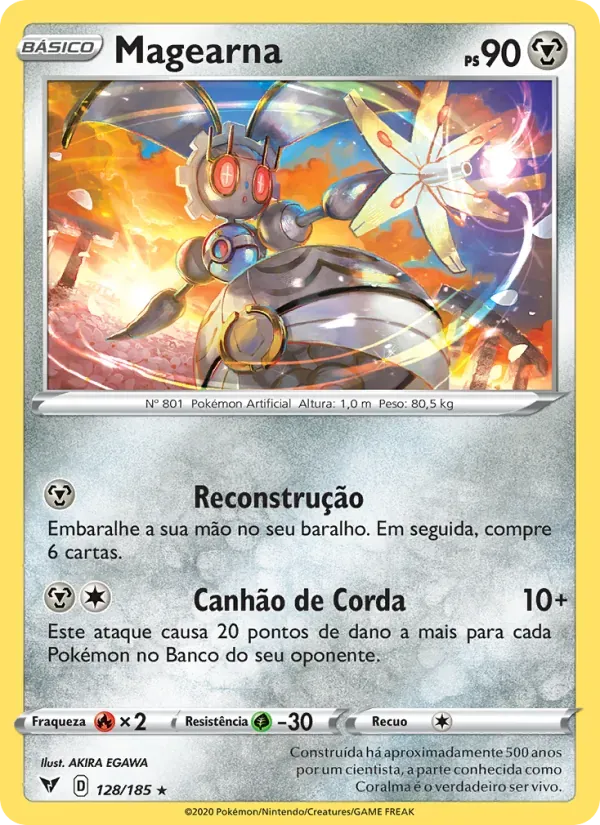 Magearna 128/185 Voltagem Vívida