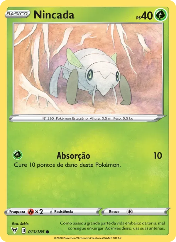 Nincada 13/185 Voltagem Vívida