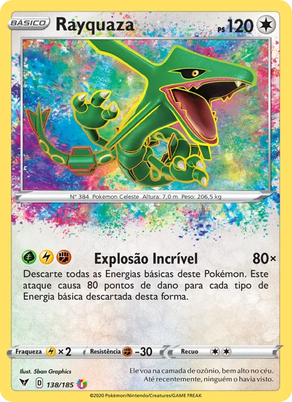 Rayquaza 138/185 Voltagem Vívida
