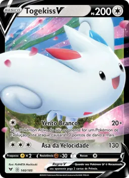 Togekiss V 140 Voltagem Vívida