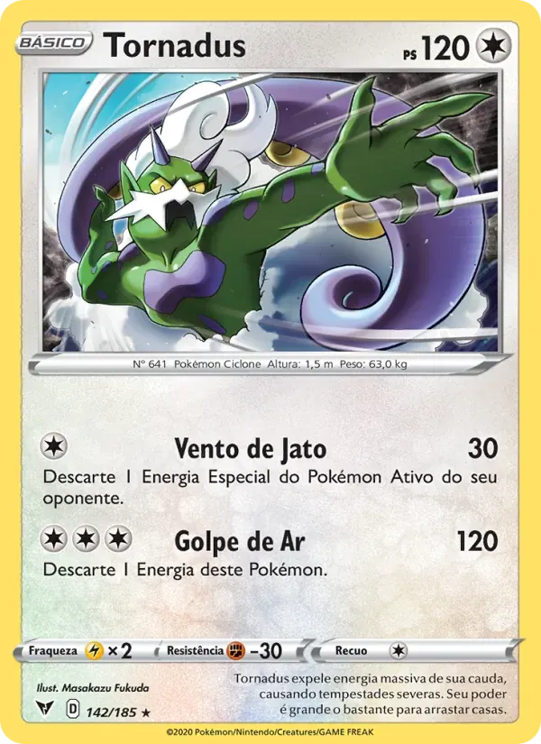 Tornadus 142/185 Voltagem Vívida