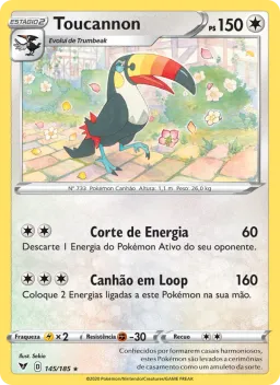 Toucannon 145 Voltagem Vívida