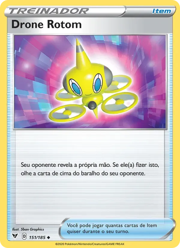 Drone Rotom 151/185 Voltagem Vívida