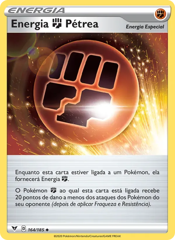 Energia Lutadora Pétrea 164/185 Voltagem Vívida